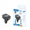 BLUETOOTH AUDIO VYSIELAČ FM MP3 BT RÝCHLA NABÍJAČKA 3X USB RGB QC 3.0 LED