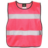 Korntex Amigo Reflexné bezpečnostné pončo KX102 Neon Pink XL
