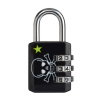 Kombinačný visiaci zámok Master Lock 1509EURDSKULL - 30mm