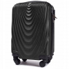 Kufrový kufr Mała Wings 304 xs čierny 26 l (304, krídla kufríka s malými kabínami, čierna)
