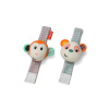 INFANTINO Hrkálky na ruku Opička a Panda