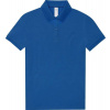 B&C | My Polo 210 /women, Dámske piqué polo, modrá royal, 3XL