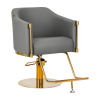 GABBIANO Kadernícke kreslo Burgos Gold Gray