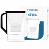 Filtračná kanvica Wessper D3 SLIM 2,7l čierna + filter