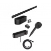 Hansgrohe WallStoris sprchová súprava ruč.sprcha 105 3jet,termostat,tyč,odkl.sada Čierna HG 24250670