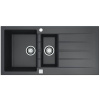 Granitový drez Alveus Cadit 80 čierny 91