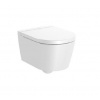 Roca Inspira - Závesné WC, Rimless, biela A346528000