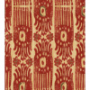 MINDTHEGAP Tribal Ikat Lava red - tapeta