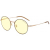 GUNNAR kancelárske/herné okuliare ELLIPSE BLACK/GOLD * jantárové sklá * BLF 65 * GUNNAR focus