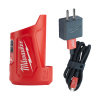 Milwaukee M12 TC 4932459450 (M12™ kompaktná cestovná nabíjačka a zdroj)