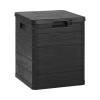Úložný záhradný box plastový Toomax WOODYS 90 l grafitový