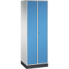 INTRO oceľová šatníková skriňa ,šírka 620 mm, 2 boxy C+P