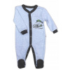 Dojčensky overal - PAJACYK NICOL 56 Blue, Gray (PAJACYK KLOWN KLOWN BAMAR NICOL 56)