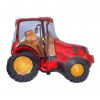 Balón fóliový 60 cm Traktor - farma - červený