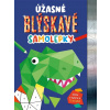Claire Mowat úžasné blýskavé samolepky sestav a vybarvi si 12 obrázků