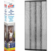 Sieťky proti hmyzu na dvere Tesa, sivá, 95 cm x 220 cm