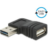 Delock USB 2.0 adaptér [1x USB 2.0 zástrčka A - 1x USB 2.0 zásuvka A] 65522; 65522
