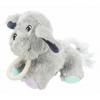 Trixie JUNIOR Dog, plyšový pes pre šteňa, so zvukom a lanom, 24cm