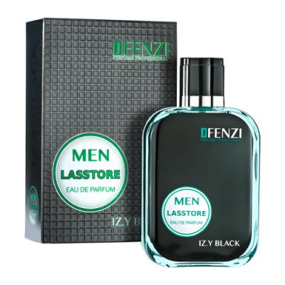 Jfenzi Men Lasstore Iz.Y Black, Parfemovaná voda 100ml (Alternatíva vône Lacoste Eau de Lacoste L.12.12 Noir) pre mužov