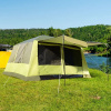 Rodinný stan pro 4-8 osob 410 x 310 x 225 cm | žluto-zelený