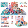 Drevené Montessori Mega City 115 ks xxl (Drevené Montessori Mega City 115 ks xxl)