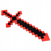 MINECRAFT - Drevený meč Minecraft Red-Black 48cm Hit