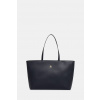 Tommy Hilfiger kabelka typu shopper dámska z imitácie kože AW0AW17322 tmavomodrá ONE SIZE