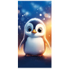 Witpol PLÁŽOVÁ OSUŠKA Z MIKROVLÁKNA PENGUIN 100X180 CM VZOROVANÁ