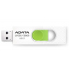 A-Data ADATA Flash Disk 64GB UV320, USB 3.1 Dash Drive, biela/zelená AUV320-64G-RWHGN