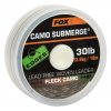 Fox Náväzcová Šnúrka Edges Submerge Fleck Camo Leader 10 m-Priemer 30 lb / Nosnosť 13,6 kg