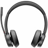 HP Poly Voyager 4320 USB-A Headset plus BT700 Dongle Headset otevřená (On Ear) Bluetooth® stereo černá regulace hlasitosti, Vypnutí zvuku mikrofonu Počítače