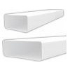 Potrubie vetracie ploché 220x55x500 mm PVC