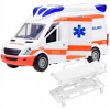 Kruzzel 22731 Detské autíčko sanitka