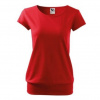 Malfini Dámske tričko s krátkym rukávom CITY, červené, Varianta červená, Veľkosť L