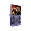 Retro konzola R36S - 64GB, fialová - transparentná