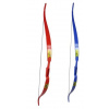 Laminátový hobby luk ROLAN SNAKE modrý/červený 60/26
