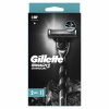 Gillette Mach3 Charcoal + 2 ks hlavic