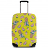 Obal na kufor Casemates Tropical Fruit M - žltý-ružový