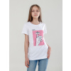 Dievčenské tričko - WINKIKI WTG 01798, biela Farba: Biela, Veľkosť: 146