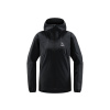 Haglöfs Move Softshell Hood Women, True Black - dámská softshell bunda M