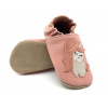 Kožené capáčky Funky Monkey Barefoot SOFT BRA-024 Ružová, Jednorožec Veľkosť: 23, Vnútorná dĺžka topánky: 14,8 cm, Vnútorná šírka topánky: 7,2 cm