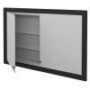 Dreja Dvojdverová zrkadlová skrinka GRID GA2OE 120 - N03 Graphite