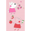 Carbotex Detský uterák Prasiatko Pepina a Ovečka Zuzka 30x50 cm