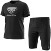 Komplet DYNAFIT Graphic Cotton M Black + Transalper DST Shorts M Black Out