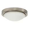Sivé stropné svietidlo so skleneným tienidlom ø 32 cm Roda - Candellux Lighting