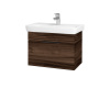Dreja Umývadlová skrinka SOLO SZZ 60 - D06 Orech / Úchytka T07 / D06 Orech