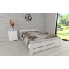 Posteľ Petra 180x200 cm Biela + matrac Super-flex + rošt ZADARMO
