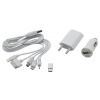 Compass Nabíječka telefonu 230/12V 2,1A (Iphone, miniUSB, microUSB, USB-C)