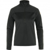 Fjällräven Abisko Lite Fleece Half Zip W, Farba BLACK, Veľkosť S