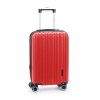 Malý cestovný kufor do lietadla, škrupinový, ABS, 40 l, Worldline 623 červená